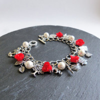 polymer clay charm bracelet – ideas to accessorize your day