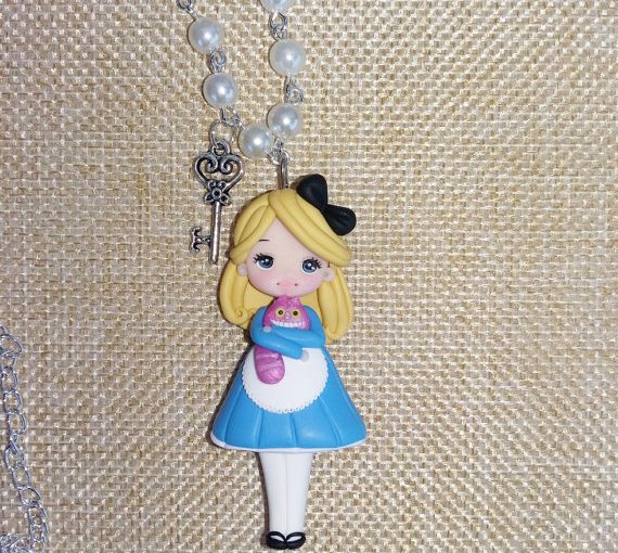 Polymer clay Alice in Wonderland ideas