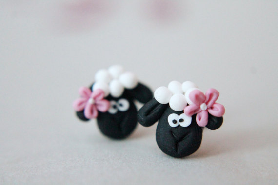 Cute fimo sheep tutorial  Polymer clay projects, Polymer clay
