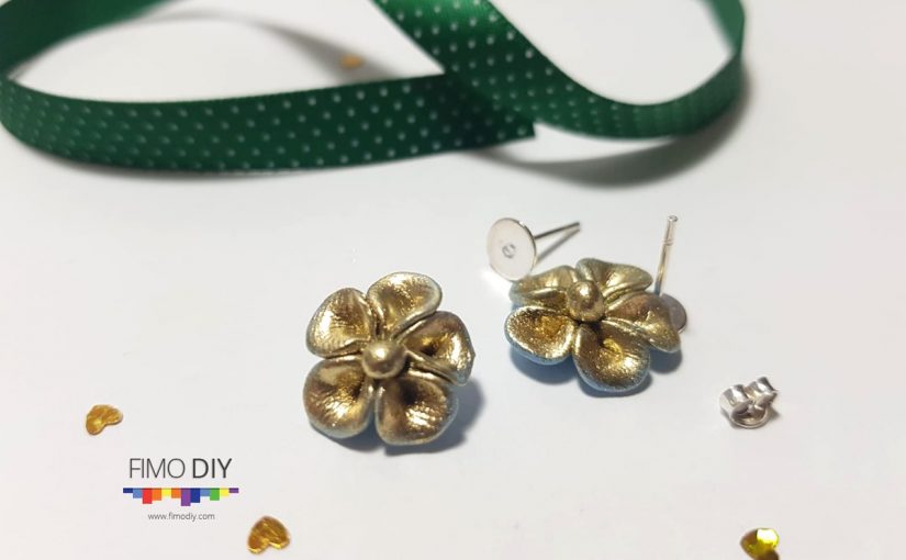 Clay earrings diy