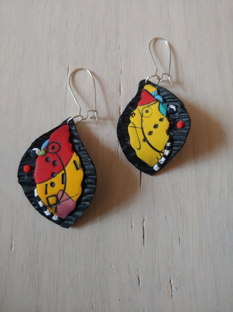 Inspiration for Polymer Clay Earrings - Reasons for the Seasons